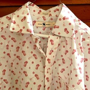 Onward Reserve. Never worn or washed. men’s classic fit summer button-down